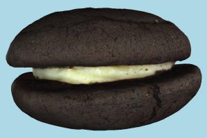Biscuit Cake biscuit, marshmallow, cookies, cake, chocolate, dessert, sweets, candy, food, baking, scanned