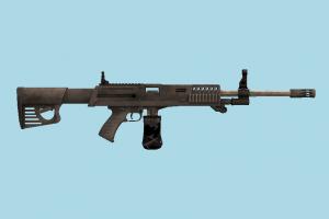 Weapon rifle, submachine, auto-gun, handgun, weapon, gun, firearm, arm