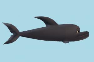 Dolphin dolphin, delfin, whale, shark, fish, sea-creature, fishing, sea, cartoon