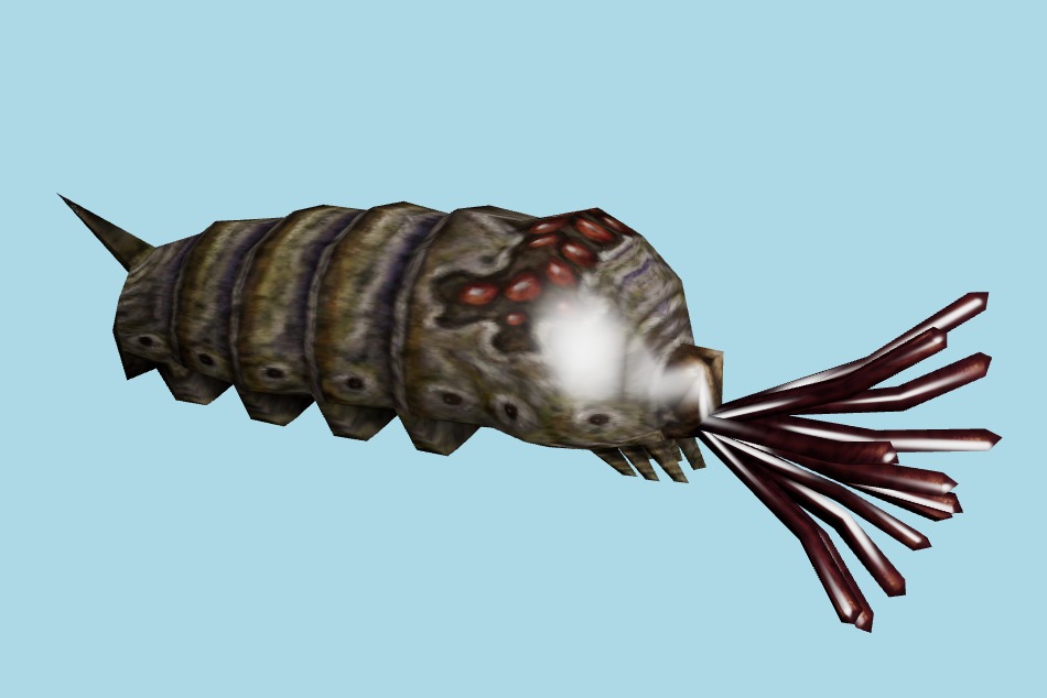 Resident Evil: Chronicles - Caterpillar 3d model