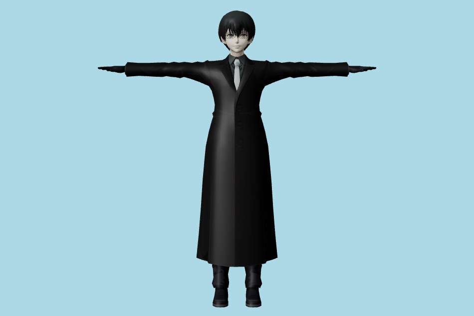 Tokyo Ghoul Re Birth - Haise Sasaki 3d model