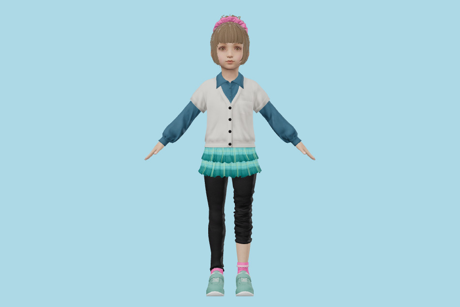 Final Fantasy VII Remake - FFVII Betty 3d model