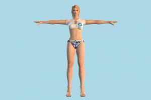 Sarah Bryant Dead-or-Alive, girl, female, woman, people, human, character