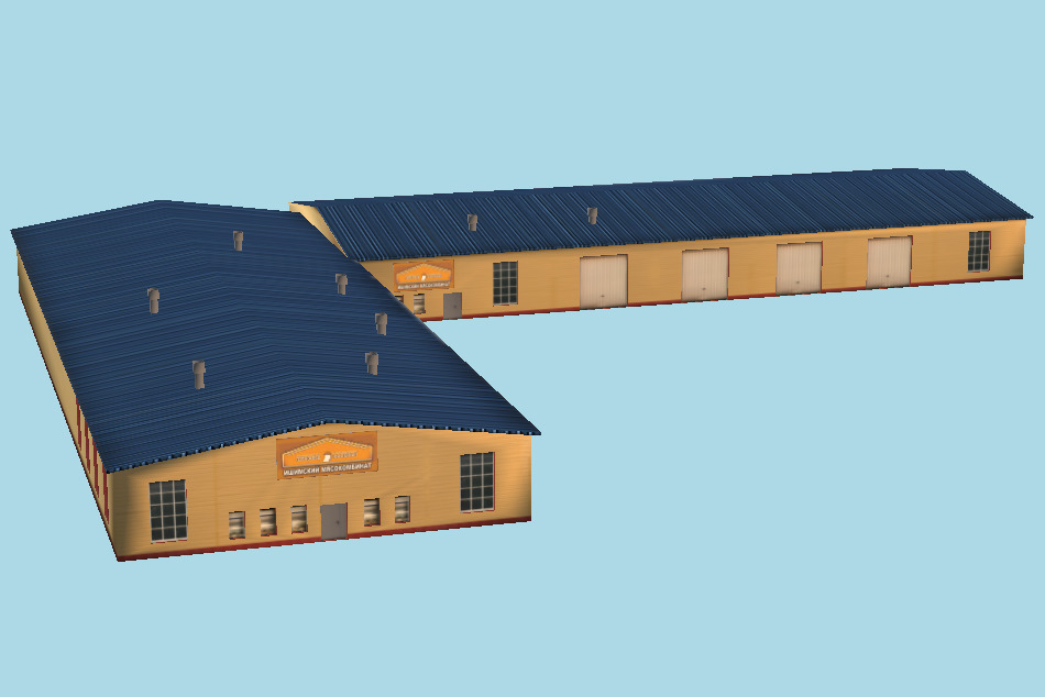 Meat Factory 3d model
