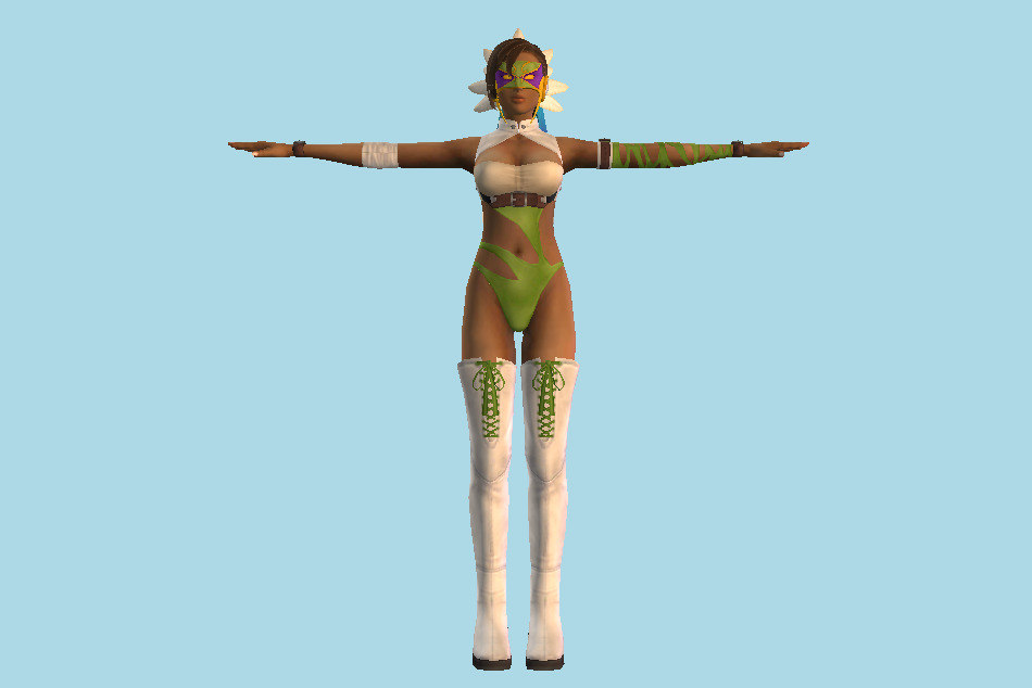 DOA: Dimensions - Lisa Hamilton 3d model