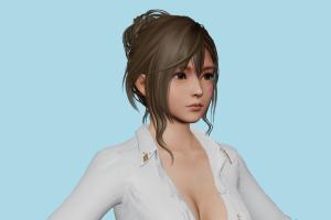 Misaki Rise and Shine, hentai, girl, woman, female, people, human, xna, characters, rigged