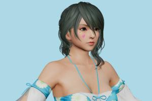 Tamaki 2nd Design, hentai, girl, woman, female, people, human, xna, characters, rigged