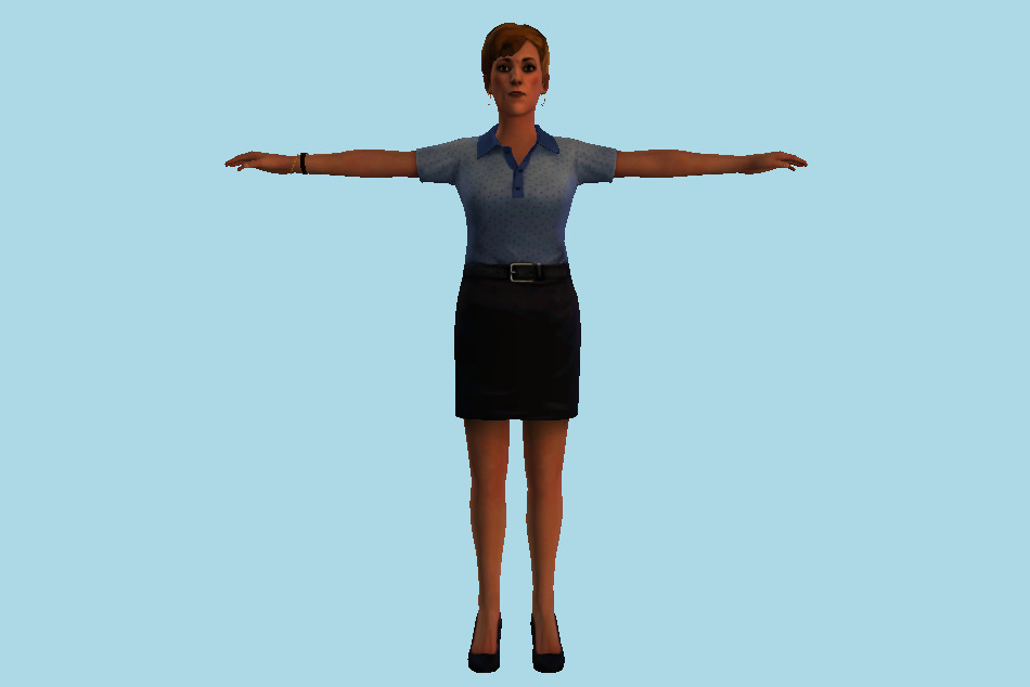 Joyce Price Woman 3d model