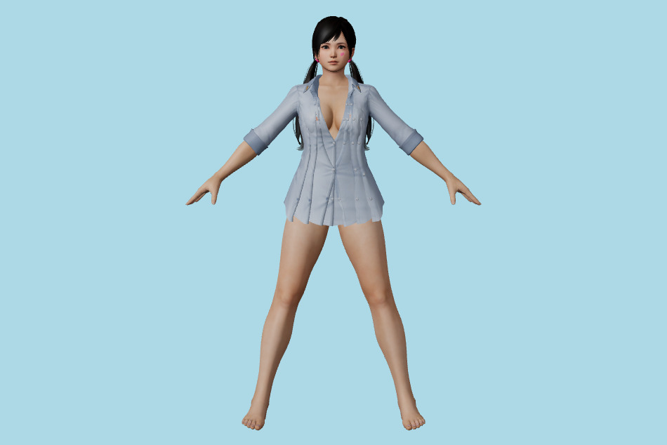 Rise and Shine Blouse - Kokoro 3d model