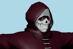 Ghoul Tokyo-Ghoul, horror, people, human, xna, characters, rigged