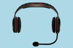 Headset headphones, headset, music, listen, microphone, gamer