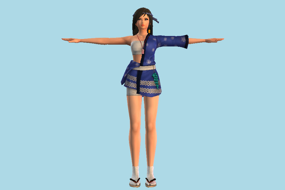 DOA: Dimensions - Kokoro 3d model