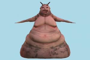 Devil Monster evil, horror, monster, zombie, character, gore, death, muscle, meat, fat, grub, nasty, wretched