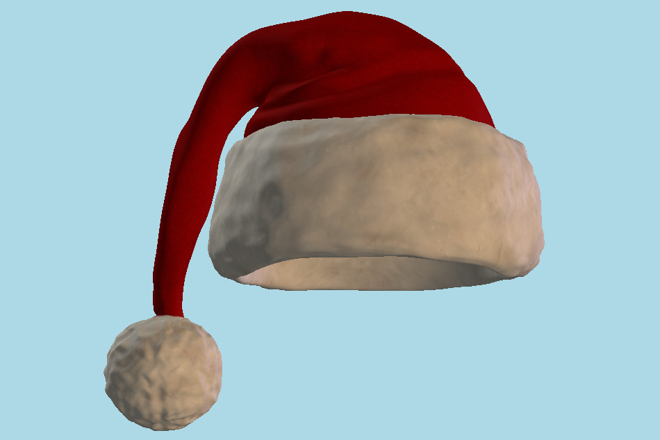 Santa Hat 3d model