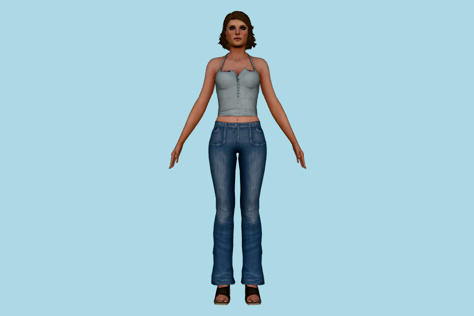 Duke Nukem Forever - Female 3d model