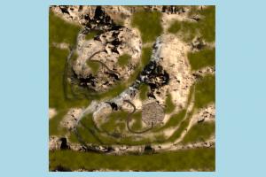 Terrain terrain, mountain, hill, land, ground