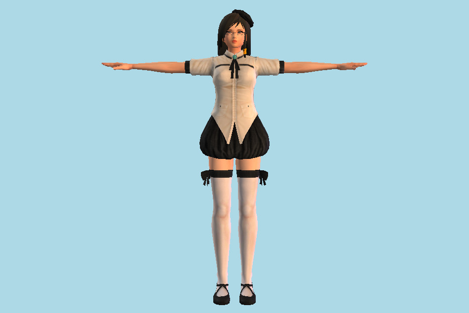 DOA: Dimensions - Kokoro 3d model