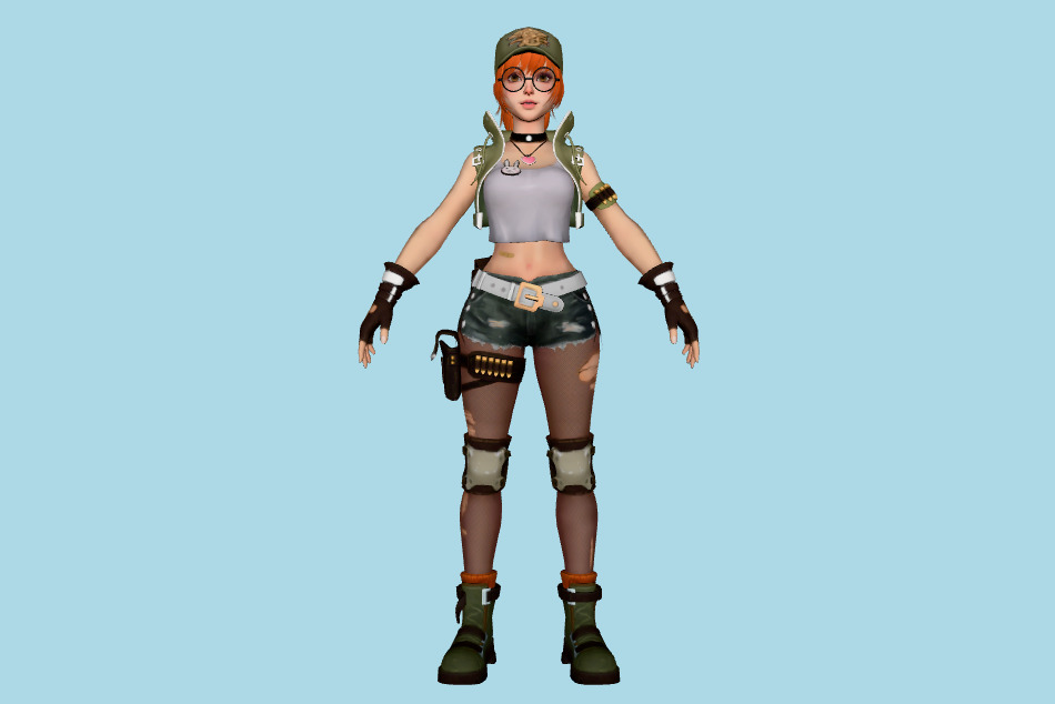 Metal Slug Awakening - Fio 3d model