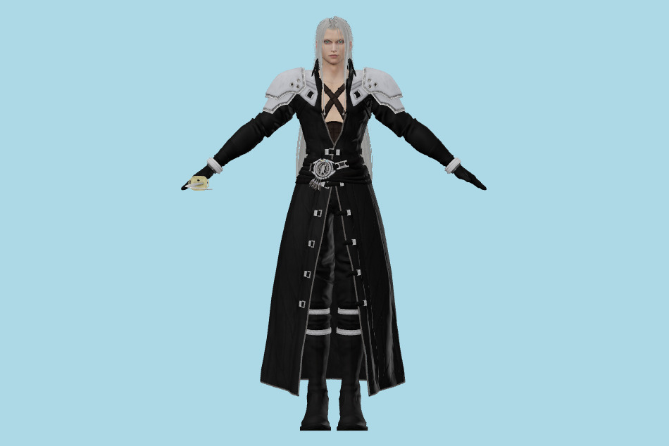 Final Fantasy VII Remake - FFVII Sephiroth 3d model