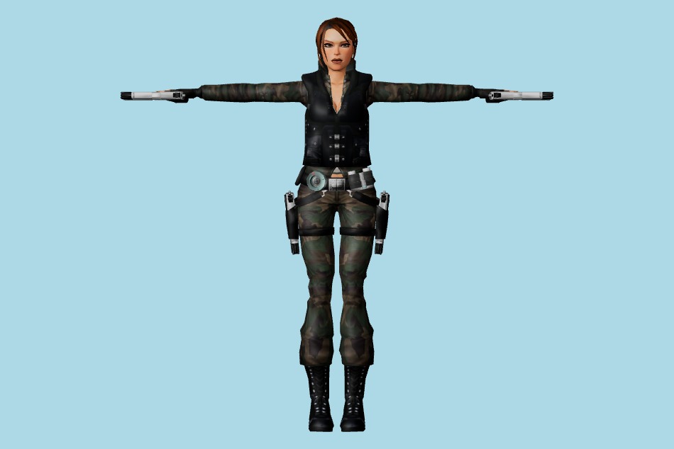 Tomb Raider 7: Lara Croft Special Forces 3d model