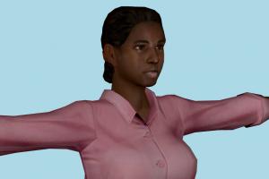 Girl DR1, girl, female, woman, lady, people, human, character