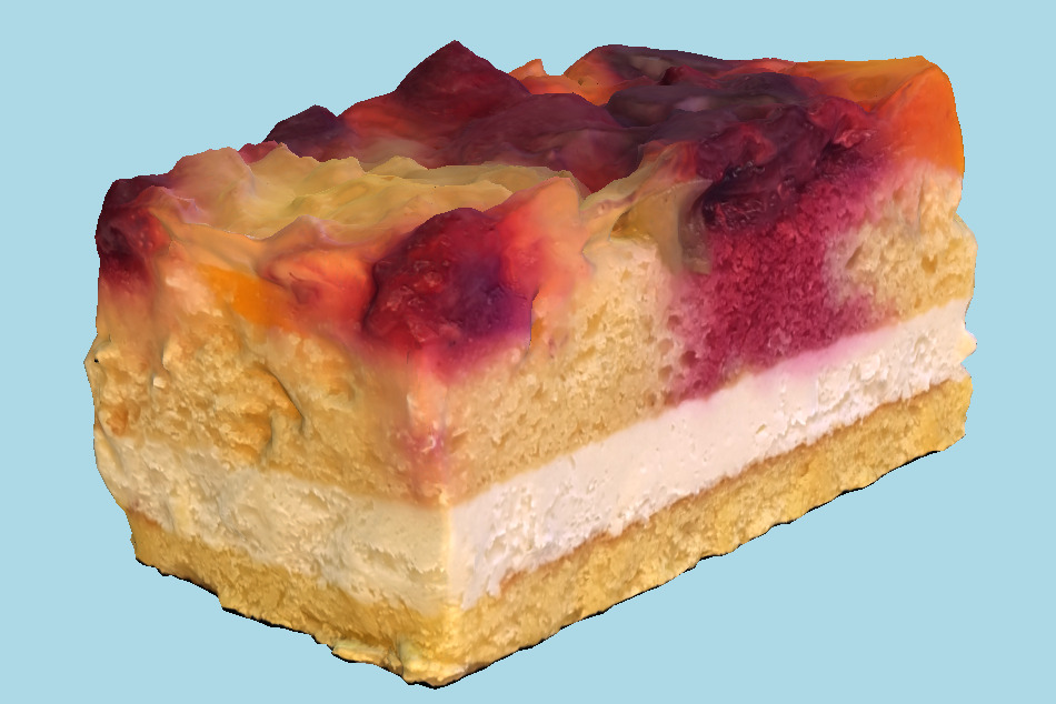 Fruit Cake 3d model