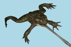 Lurker Resident-Evil, RE, resident, evil, monster, frog, xna, characters, rigged