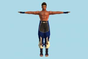 Jann Lee Jann-Lee, DOA, Dead-Or-Alive, man, hero, people, human, character