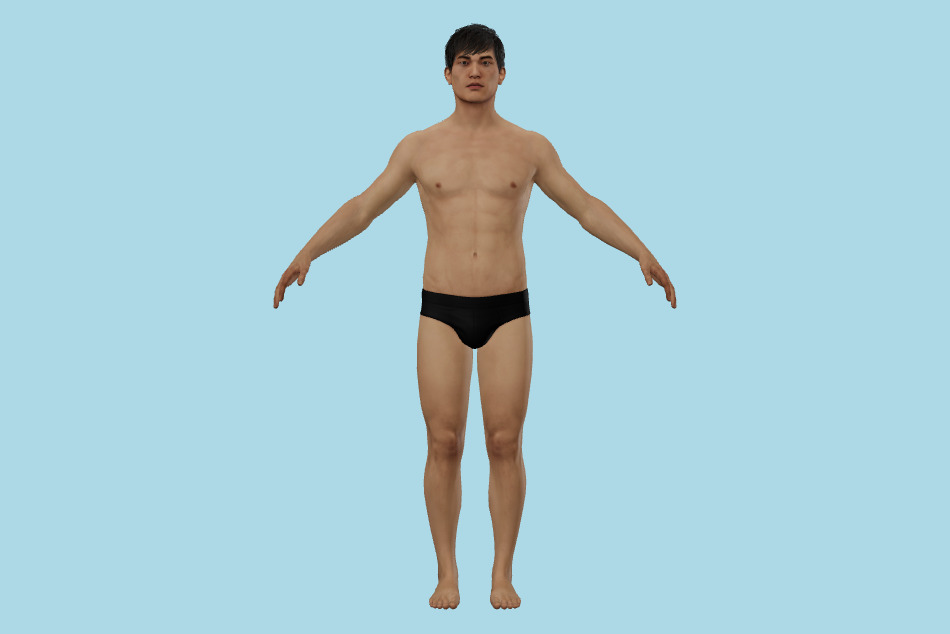 Detroit: Become Human - DBH AP700 Male 3 3d model
