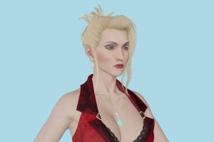 Scarlet Final-Fantasy, ffvii, final, fantasy, female, girl, woman, people, xna, characters, animated