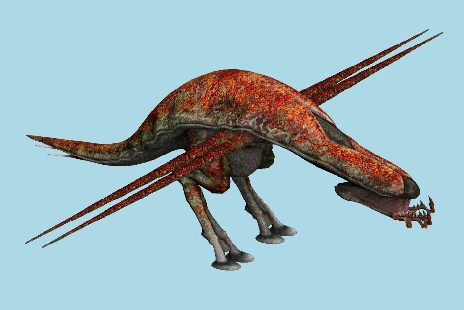 Resident Evil: Chronicles - Hidalgo Red 3d model