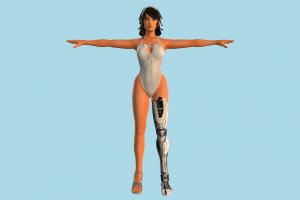 Karma Bikini Girl hentai, , bikini, girl, female, woman, lady, people, human, character