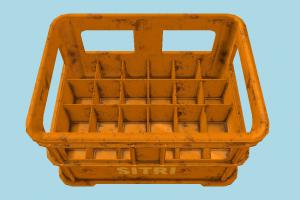 Beer Plastic Crate beer, box, crate, plastic, object