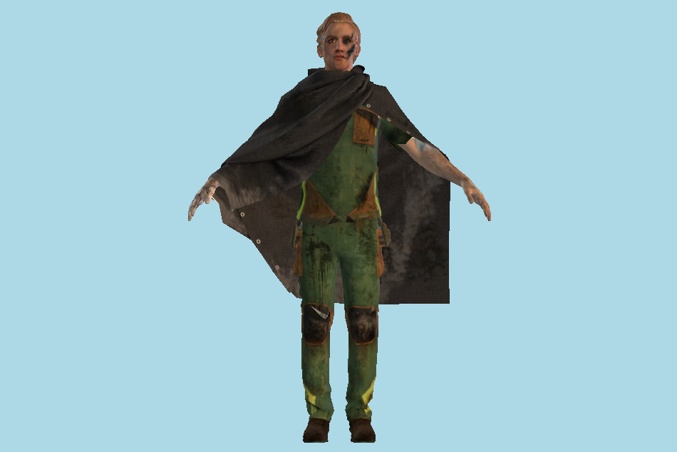 Become Human Detroit Ralph Man 3d model