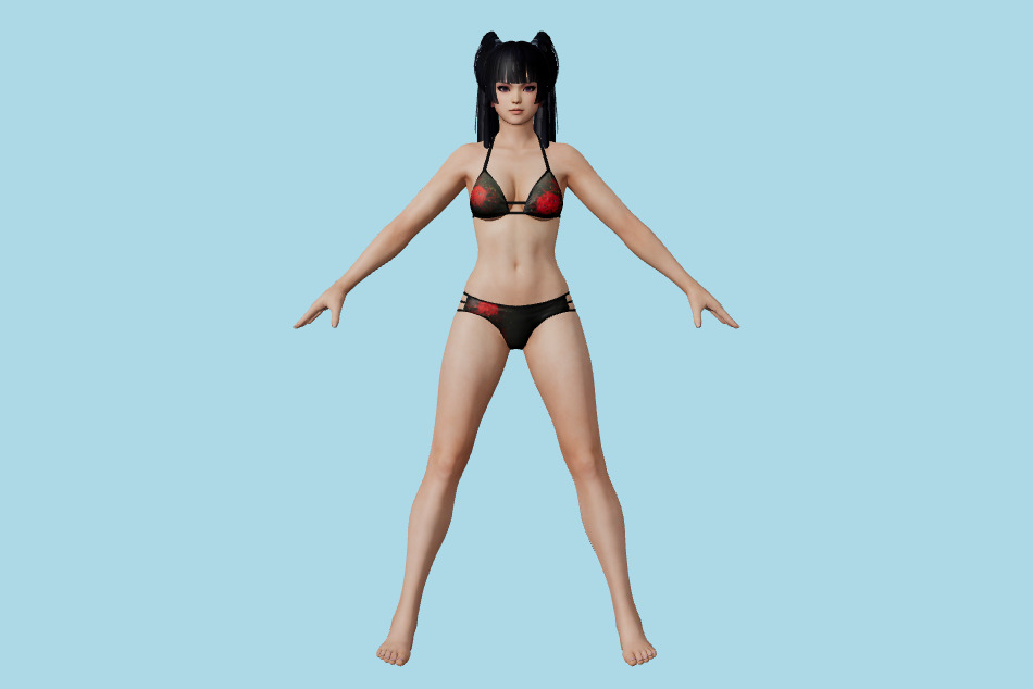 DOA Macchiato Nyotengu 3d model