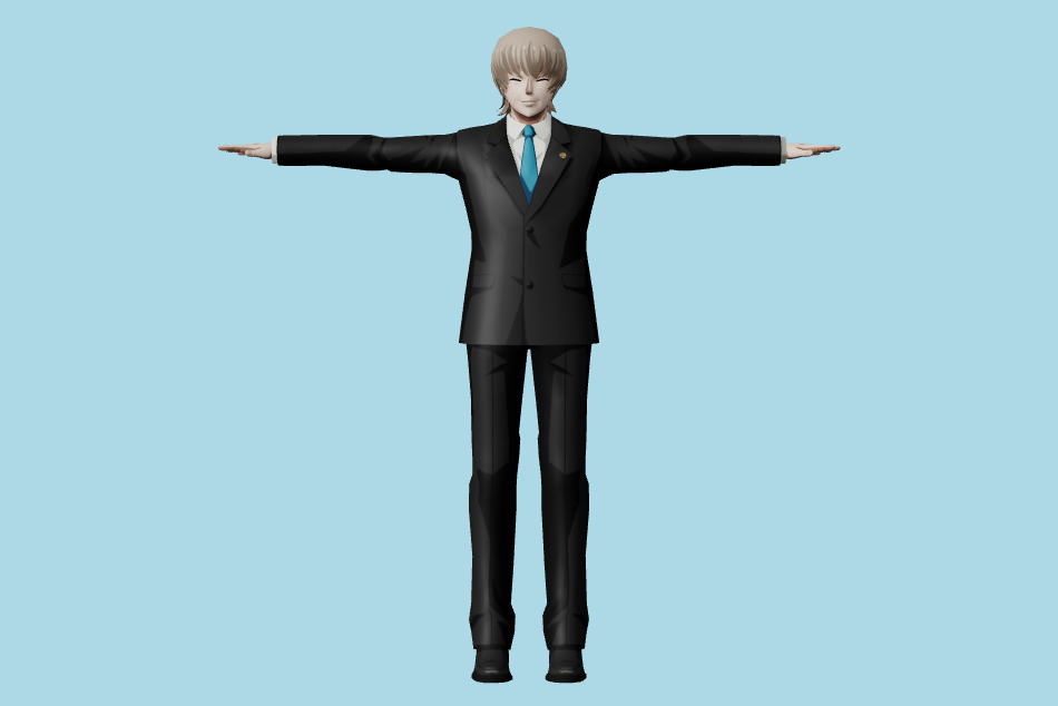 Tokyo Ghoul Re Birth - Kuramoto Itou 3d model