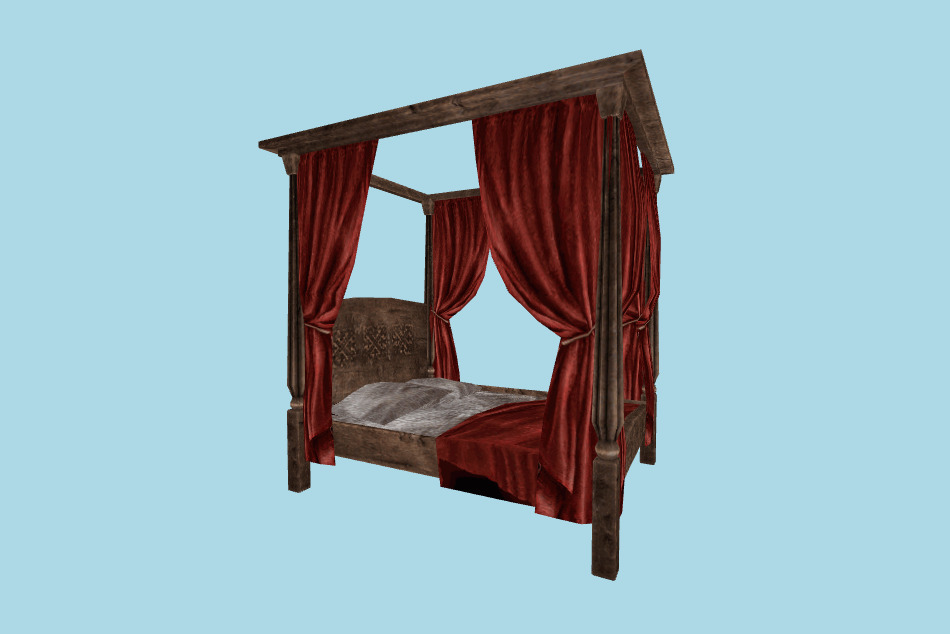 Four Posterbed HL MDL 3d model