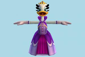 Daisy-Duck disney, donald, duck, animal-character, character, cartoon, toony