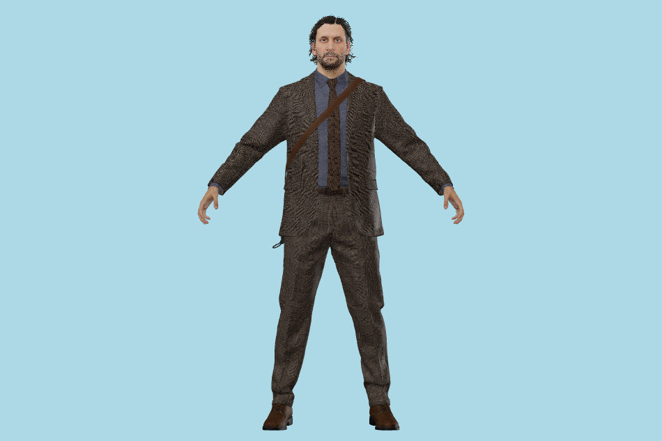 Alan Wake 2 - Alan Wake Detective 3d model