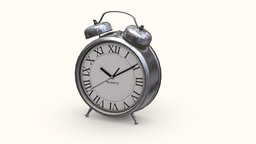 Quartz table clock blend, sculpt, textures, sculpting, 3dcoat, marmoset, noai