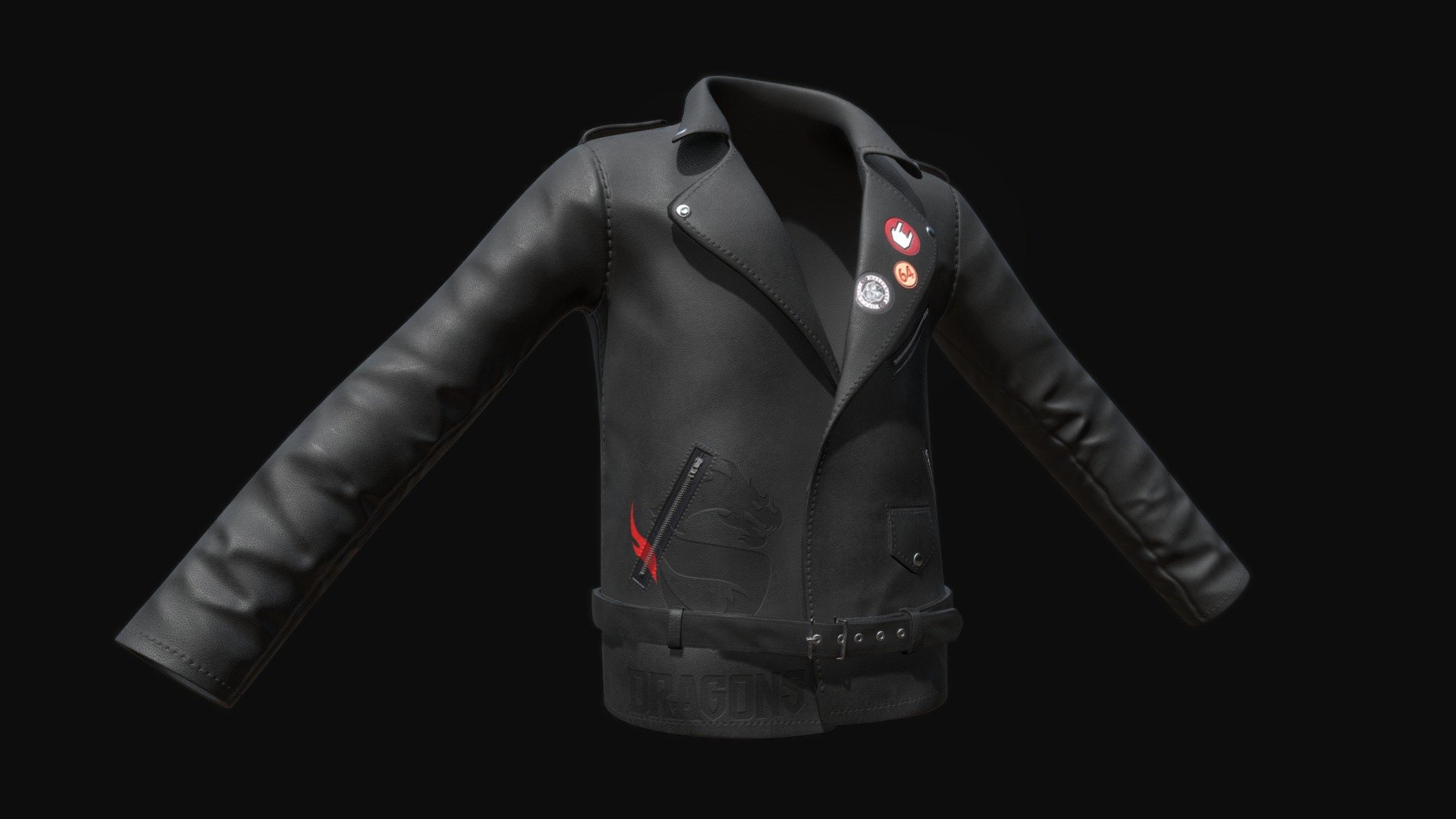 jacket - Download Free 3D model by akhil saluru (@akhil64) 3d model