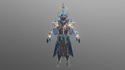 PUBG Poseidon X- Suit Model 3D Model suit, people, x, peope, poseidon, pubg, pubgshowcase, pubg-skins, pubgmodel, blender