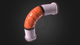 Industrial Pipe pipe, normalmap, pbr, industrial
