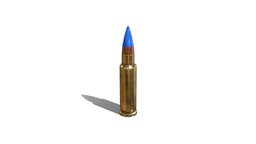 5.7x28 Ammo lod, cg, mode, unreal, cryengine, store, fn, ammo, stock, props, p90, substance, unity, asset, 3d, blender, pbr, low, poly, smg, rendering, 57x28