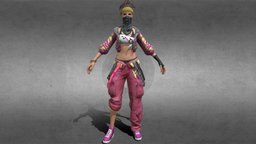 Season 2 Elite Pass Female Bundle_Free Fire elite, freefire, elitepass, freefirecharactermodel3d, freefire3dmodels, freefirenewbundle, freefiremalebundle, freefirenewmodel, elitepassfemale, season2bundle