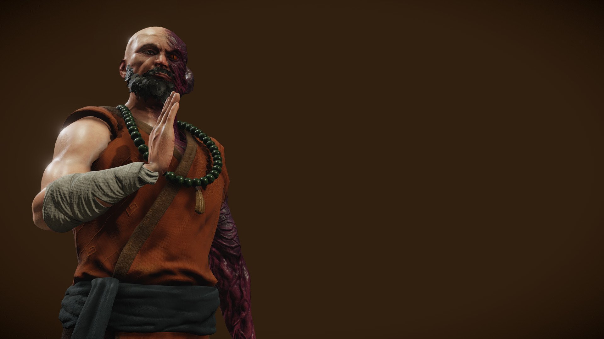 Corrupted monk model with 14 animations.
Compatible with Unity3D Humanoid Rig and Unreal Engine 4 Epic Skeleton
3 LODs included

Animations Preview - Corrupted Monk - Buy Royalty Free 3D model by willpowaproject 3d model
