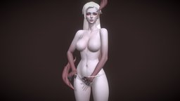 Nica The Necromancer cute, pose, , woman, beautiful, pin-up, girl, female