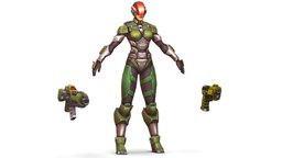 Cartoon Sci-Fi Cyborg Drone Trooper Soldier trooper, armour, armored, drone, stormtrooper, soldier, people, future, invader, predator, explorer, protection, carbon, cyborg, android, boss, galaxy, pistol, alien, sniper, woman, spacesuit, ciborg, cartooncharacter, menswear, camoflauge, researcher, military-equipment, bosscharacter, employee, militaryweapon, weapon, character, cartoon, lowpoly, helmet, futuristic, gameasset, human, "laser", "gameready", "spacesuiter"