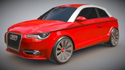 Audi A1 city car redesign automobile, vehicles, transportation, 3dmodels, cars, b3d, audi, germany, autos, gamedevelopment, blender3dmodel, b3d-blender-blender3d, city-car, audi-a1, compact-car, german-cars, gamedev-3d-model, vehicle, blender3d, gameasset, 3dmodel