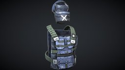 Sapper Metal Armor rust, sapper, substancepainter, substance